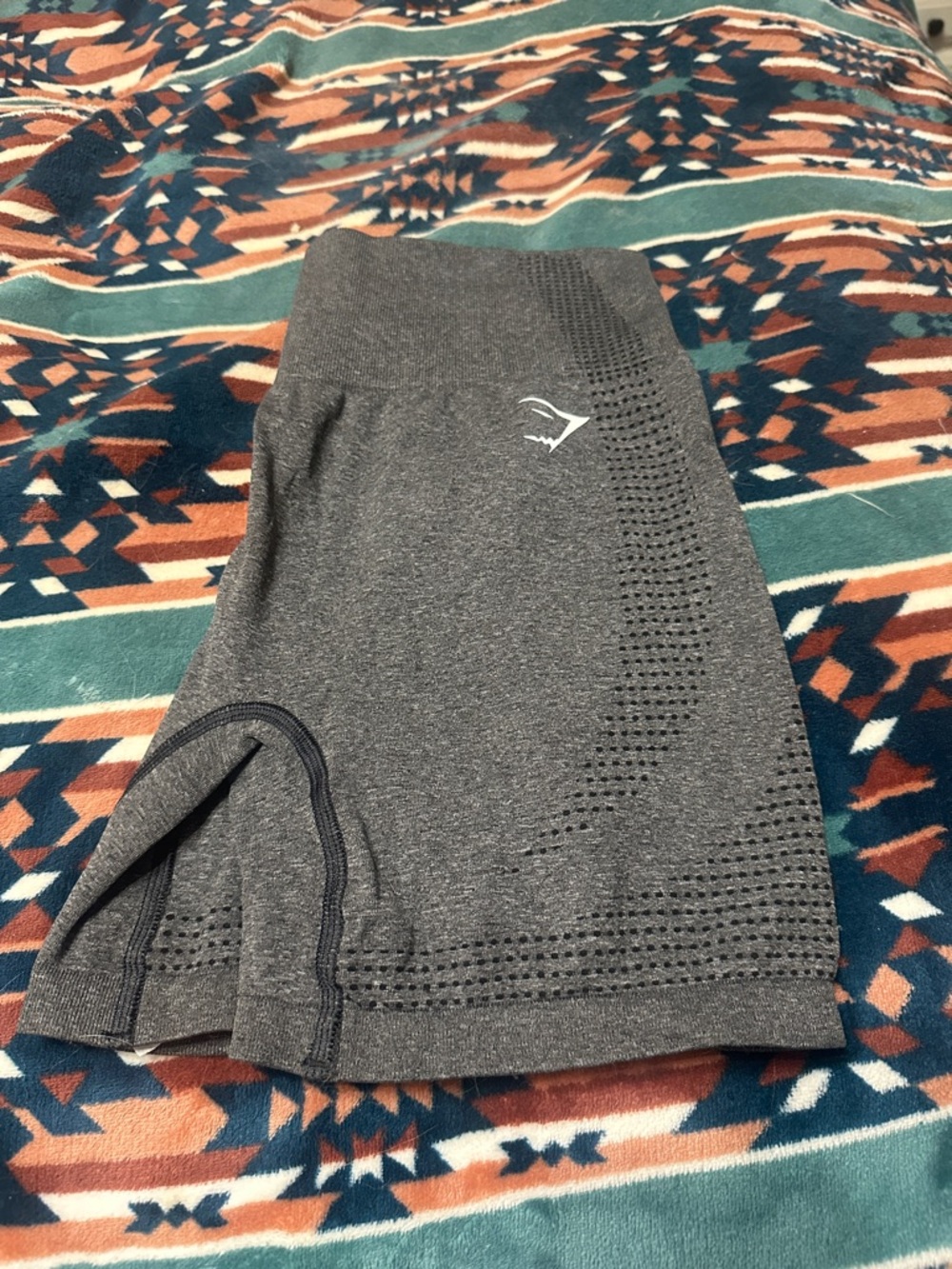 Gymshark Dark Charcoal Seamless Training Shorts